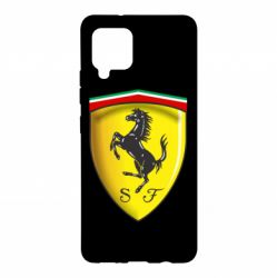 Чехол для Samsung A42 5G Ferrari 3D Logo - PrintSalon