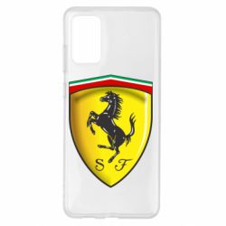 Чехол для Samsung S20+ Ferrari 3D Logo - PrintSalon