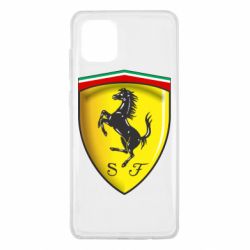 Чехол для Samsung Note 10 Lite Ferrari 3D Logo - PrintSalon