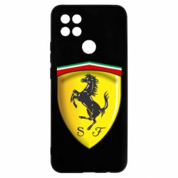 Чехол для Oppo A15s/A15 Ferrari 3D Logo - PrintSalon