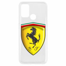 Чехол для Oppo A53/A32/A33 Ferrari 3D Logo - PrintSalon