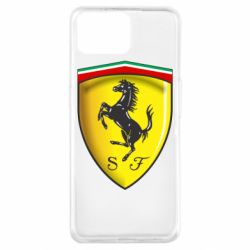 Чехол для Oppo A73 Ferrari 3D Logo - PrintSalon