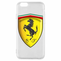 Чехол для iPhone 6/6S Ferrari 3D Logo - PrintSalon
