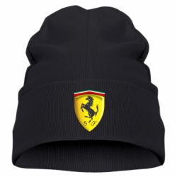 Детская шапка Ferrari 3D Logo - PrintSalon