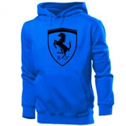Мужское худи Ferrari horse - PrintSalon