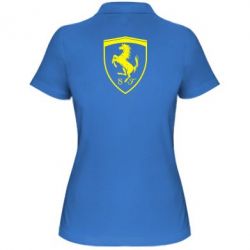 Женское поло Ferrari horse - PrintSalon