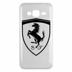 Чехол для Samsung J3 2016 Ferrari horse - PrintSalon