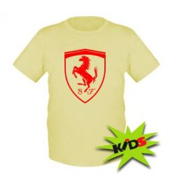 Детская футболка Ferrari horse - PrintSalon