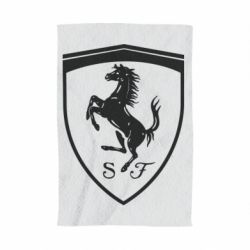 Полотенце с принтом Ferrari horse - PrintSalon