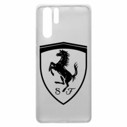 Чехол для Huawei P30 Pro Ferrari horse - PrintSalon