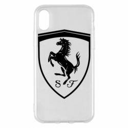 Чехол для iPhone X/Xs Ferrari horse - PrintSalon