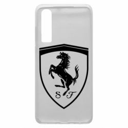 Чехол для Huawei P30 Ferrari horse - PrintSalon