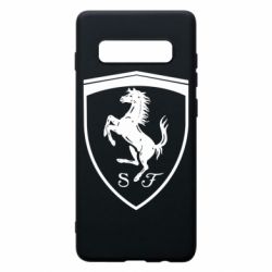 Чехол для Samsung S10+ Ferrari horse - PrintSalon