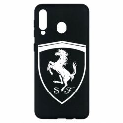 Чехол для Samsung M30 Ferrari horse - PrintSalon