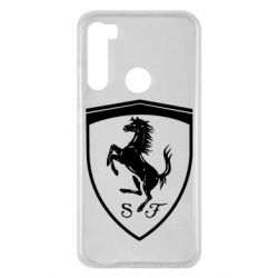 Чехол для Xiaomi Redmi Note 8 Ferrari horse - PrintSalon