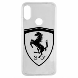 Чехол для Xiaomi Redmi Note 7 Ferrari horse - PrintSalon