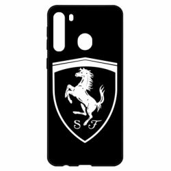 Чехол для Samsung A21 Ferrari horse - PrintSalon