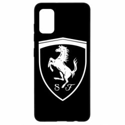 Чехол для Samsung A41 Ferrari horse - PrintSalon