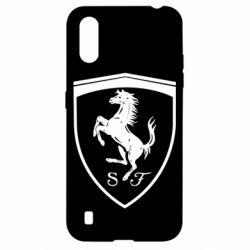Чехол для Samsung A01/M01 Ferrari horse - PrintSalon