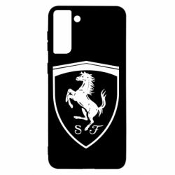 Чехол для Samsung S21+ Ferrari horse - PrintSalon