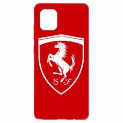 Чехол для Samsung Note 10 Lite Ferrari horse - PrintSalon