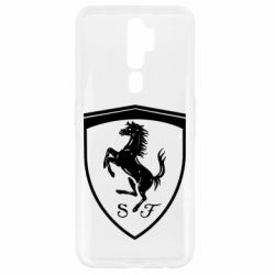 Чехол для Oppo A5/A9 2020 Ferrari horse - PrintSalon