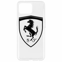 Чехол для Oppo Reno 4 Lite Ferrari horse - PrintSalon