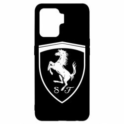 Чехол для Oppo Reno 5 Lite Ferrari horse - PrintSalon