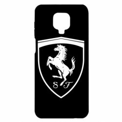 Чехол для Xiaomi Redmi Note 9S/9Pro/9Pro Max Ferrari horse - PrintSalon