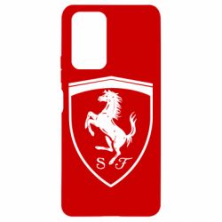 Чехол для Xiaomi Redmi Note 10 Pro Ferrari horse - PrintSalon
