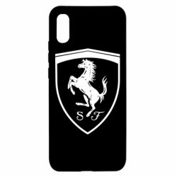 Чехол для Xiaomi Redmi 9a Ferrari horse - PrintSalon