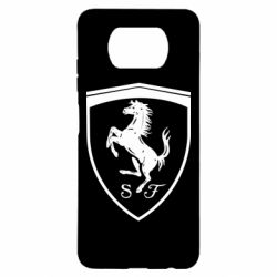 Чехол для Xiaomi Poco X3 Ferrari horse - PrintSalon