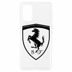 Чехол для Realme 7 Pro Ferrari horse - PrintSalon