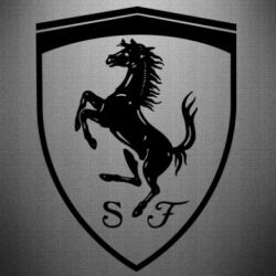 Наклейка Ferrari horse - PrintSalon