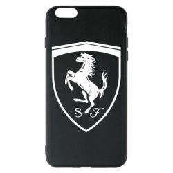 Чехол для iPhone 6 Plus/6S Plus Ferrari horse - PrintSalon