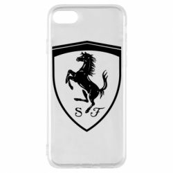 Чехол для iPhone 7 Ferrari horse - PrintSalon