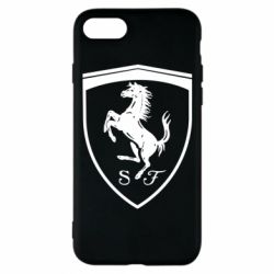 Чехол для iPhone 8 Ferrari horse - PrintSalon