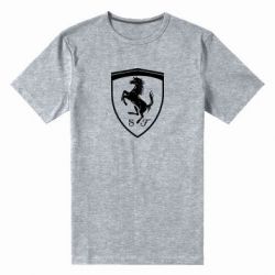 Мужская футболка премиум Ferrari horse - PrintSalon