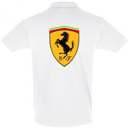 Мужское поло Ferrari - PrintSalon