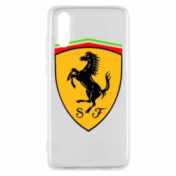 Чехол для Huawei P20 Ferrari - PrintSalon