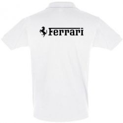 Мужское поло Ferrari - PrintSalon