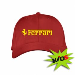 Детская кепка Ferrari - PrintSalon