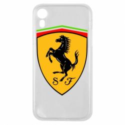 Чехол для iPhone XR Ferrari - PrintSalon