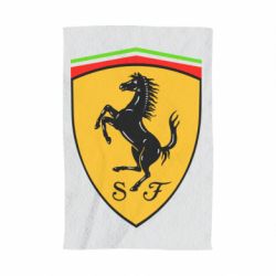 Полотенце с принтом Ferrari - PrintSalon