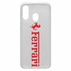 Чехол для Samsung A40 Ferrari - PrintSalon