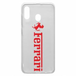 Чехол для Samsung A20 Ferrari - PrintSalon