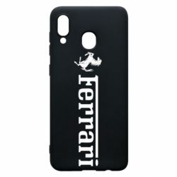 Чехол для Samsung A30 Ferrari - PrintSalon