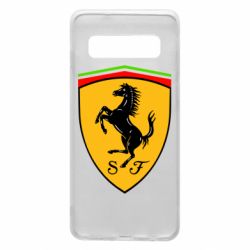 Чехол для Samsung S10 Ferrari - PrintSalon