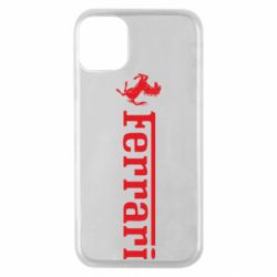 Чехол для iPhone 11 Pro Ferrari - PrintSalon