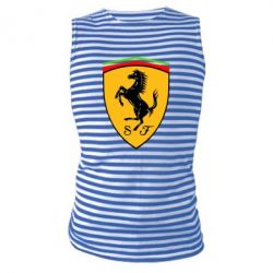 Майка-тельняшка Ferrari - PrintSalon